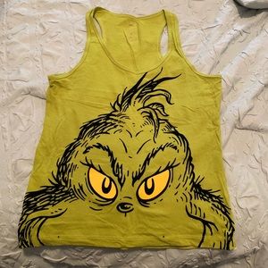 Animated grinch tank top